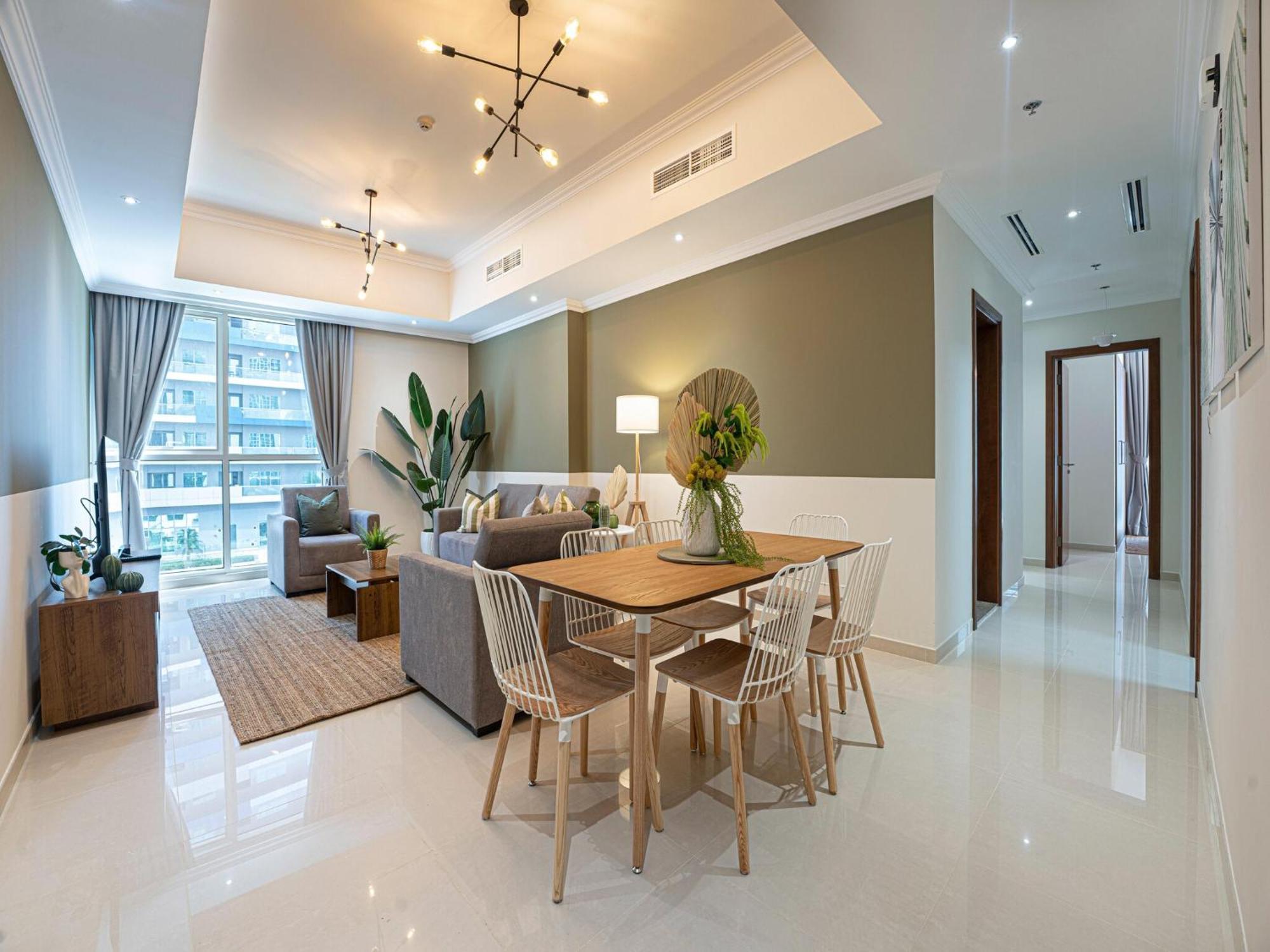 Luxe Apartments Near Dubai Mall Burj Khalifa Pool Gym Parking Extérieur photo