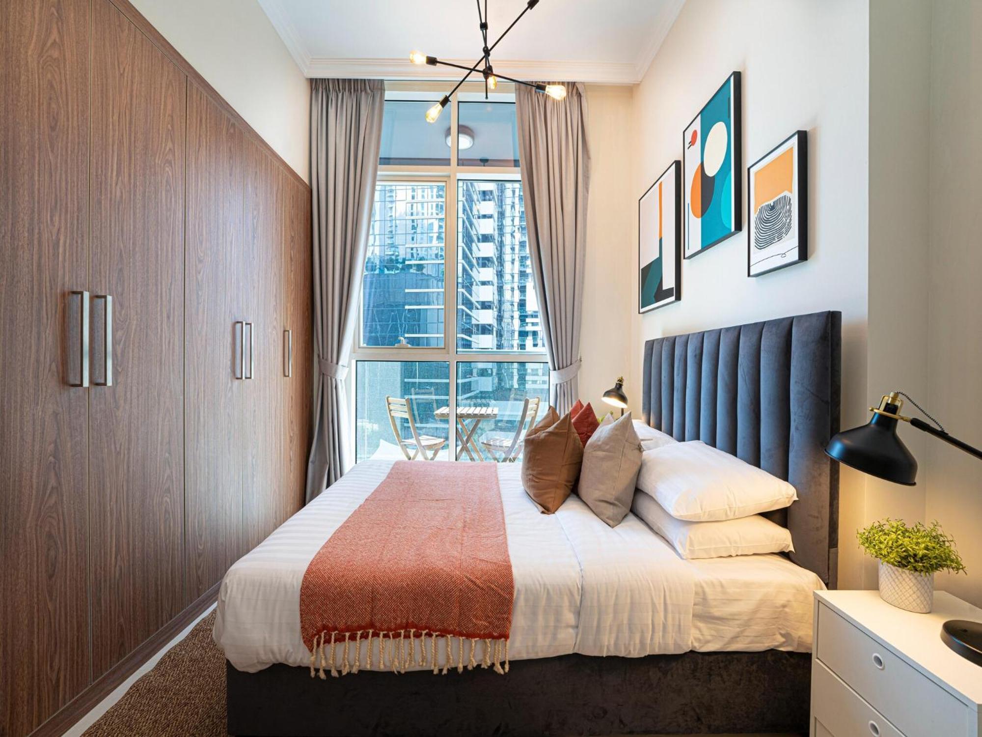 Luxe Apartments Near Dubai Mall Burj Khalifa Pool Gym Parking Extérieur photo