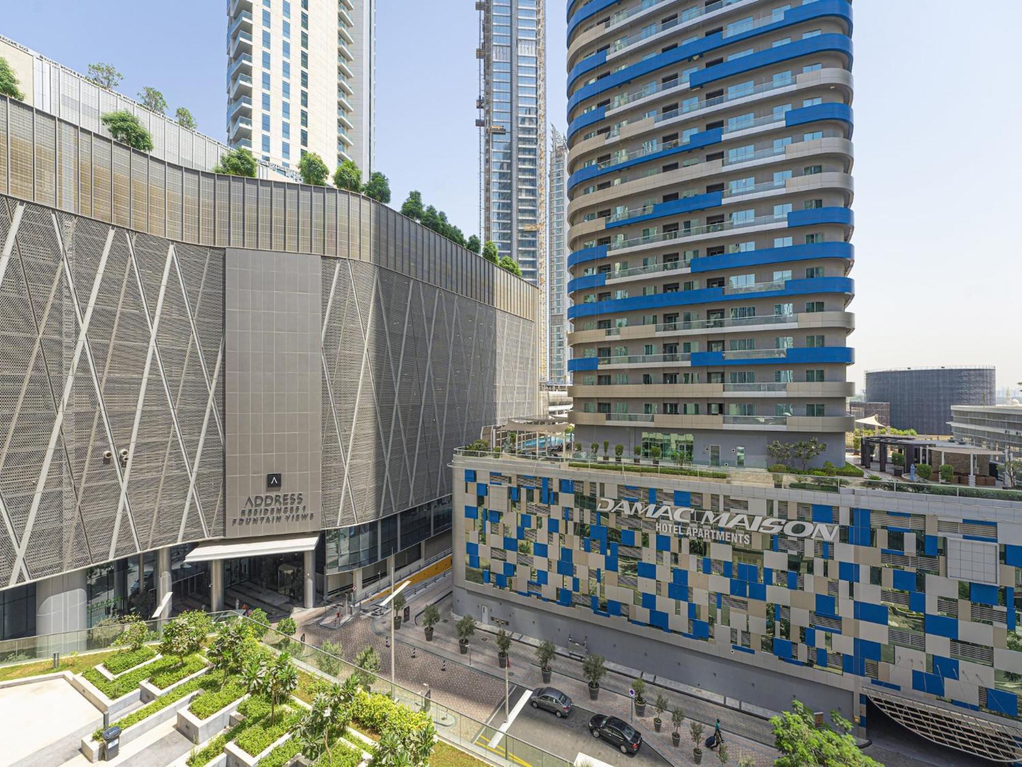 Luxe Apartments Near Dubai Mall Burj Khalifa Pool Gym Parking Extérieur photo